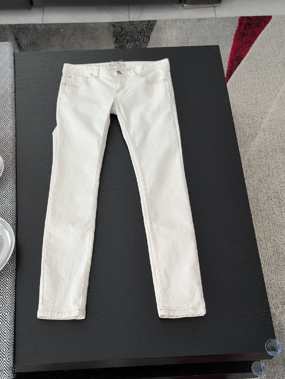 Like New Free People Off White Skinny Jeans 28 / S / 4